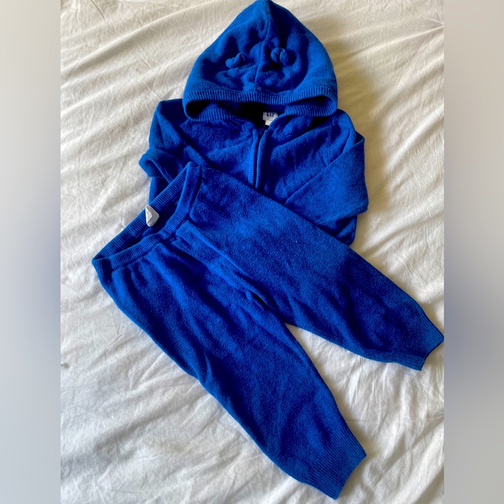 Baby Boys Gap Matching Set-Royal Blue.